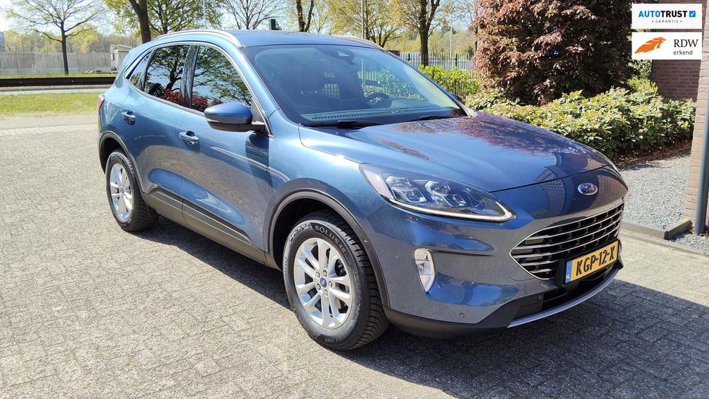 Ford KUGA 2.5 PHEV Titanium X, 85dkm , stoelverw. , el a-kle, Auto's, 14 kWh, Gebruikt, 4 cilinders, 252 pk