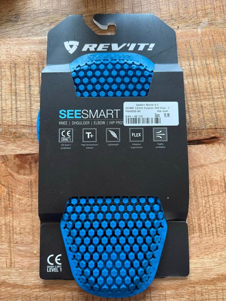 Nieuwe beschermers elleboog, knie, heup, motor - Rev’it, Motoren, Kleding | Motorhelmen, Heren, Systeemhelm, Overige merken, Nieuw met kaartje