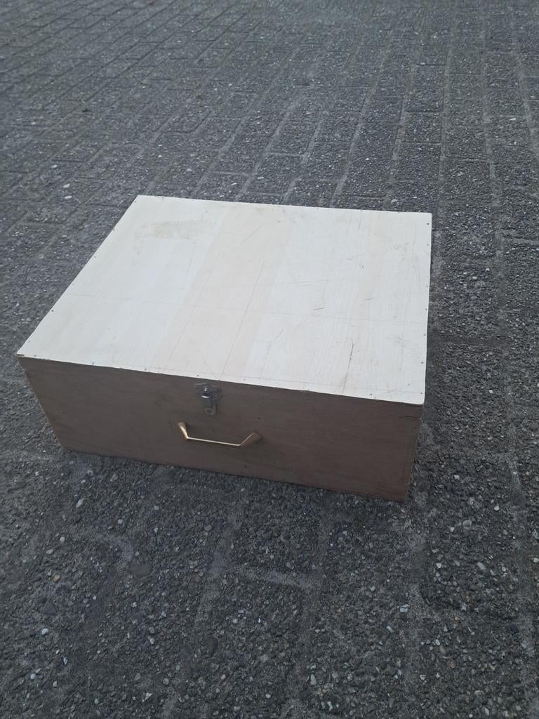 Leuk houten kistje, Ophalen, Minder dan 50 cm, Minder dan 50 cm, Zo goed als nieuw