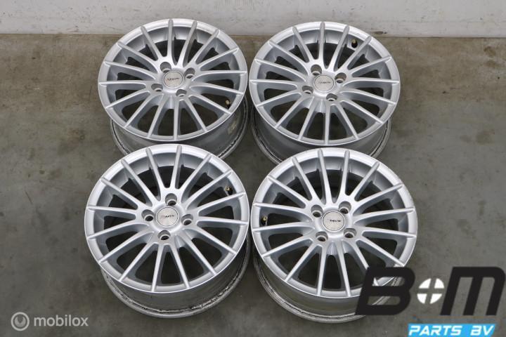 Set 15 inch lichtmetalen velgen VW Lupo Alkatec, Auto-onderdelen, Banden en Velgen, Gebruikt, Velg(en)