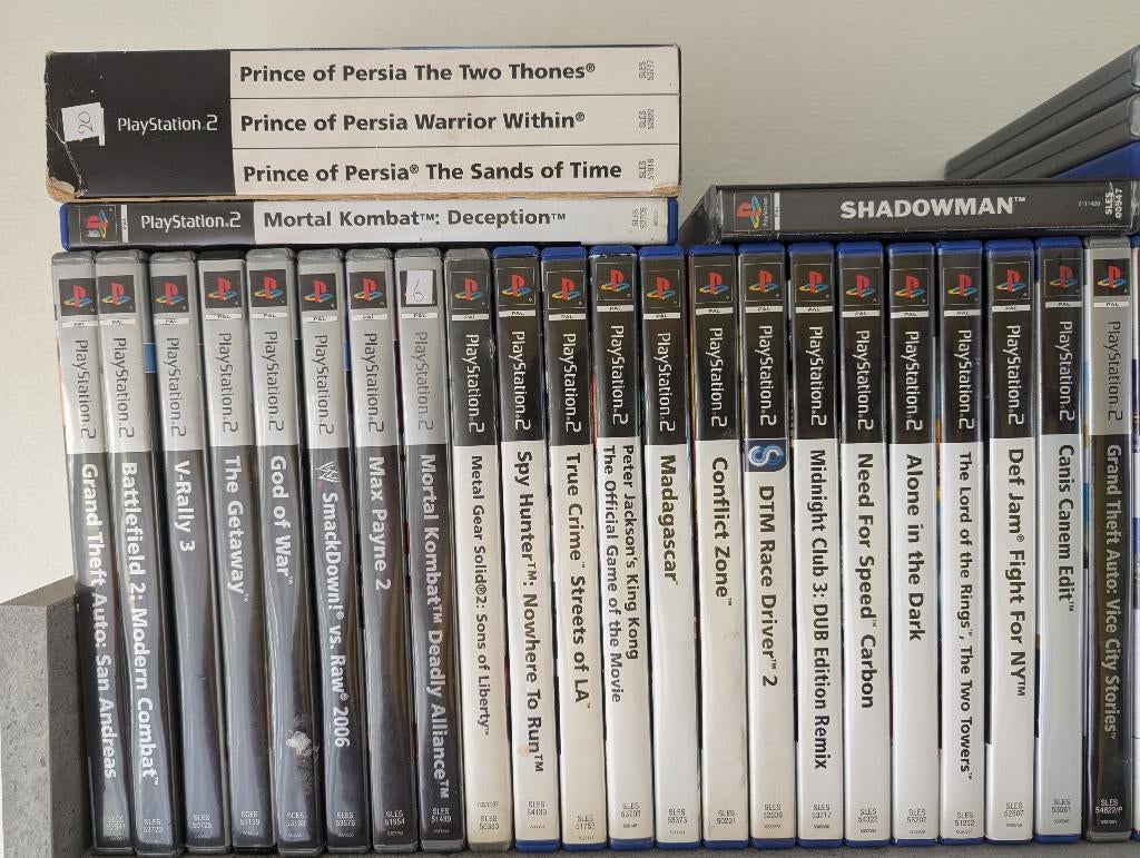 PS2 Games, 1 speler, Ophalen of Verzenden, Gebruikt, Vanaf 3 jaar