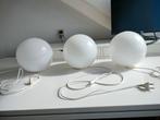 Vintage, Ikea bollamp Fado, 3 stuks, Huis en Inrichting, Lampen | Tafellampen, Ophalen, Minder dan 50 cm