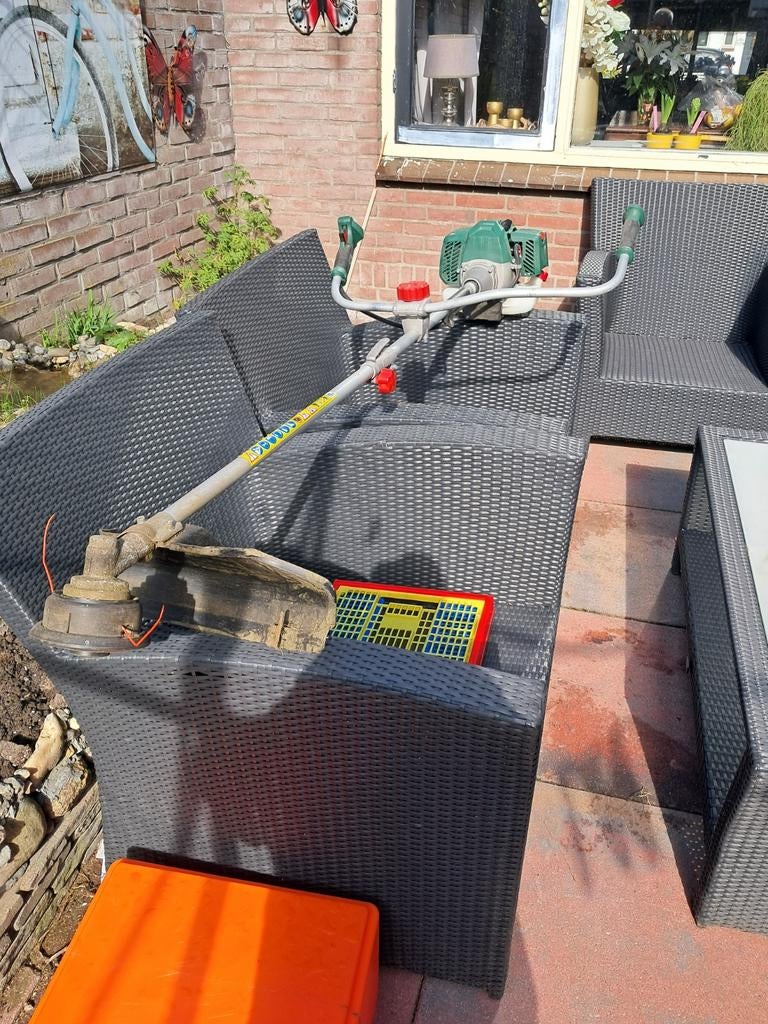 Parkside kantjesmaaier, Tuin en Terras, Grastrimmers, Ophalen, Gebruikt, Benzine