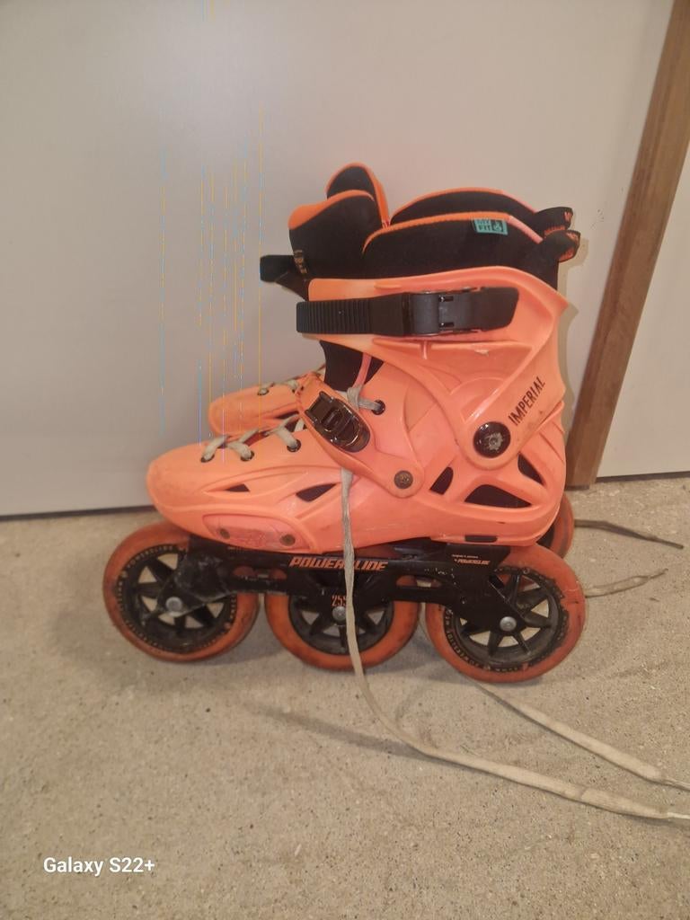 Powerslide imperial 125mm skates maat 43, Sport en Fitness, Skeelers, Gebruikt, Dames, Ophalen of Verzenden, Powerslide