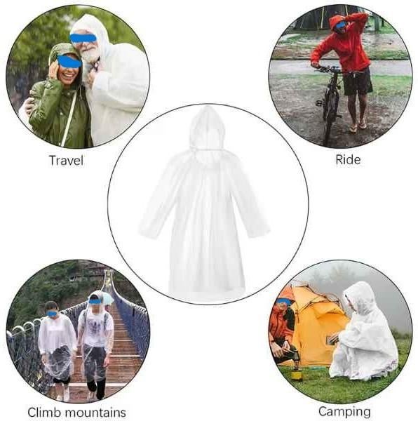 regenjassen / 6 stuks wegwerpjassen voor € 5,00 - nieuw, Ophalen of Verzenden, Nieuw