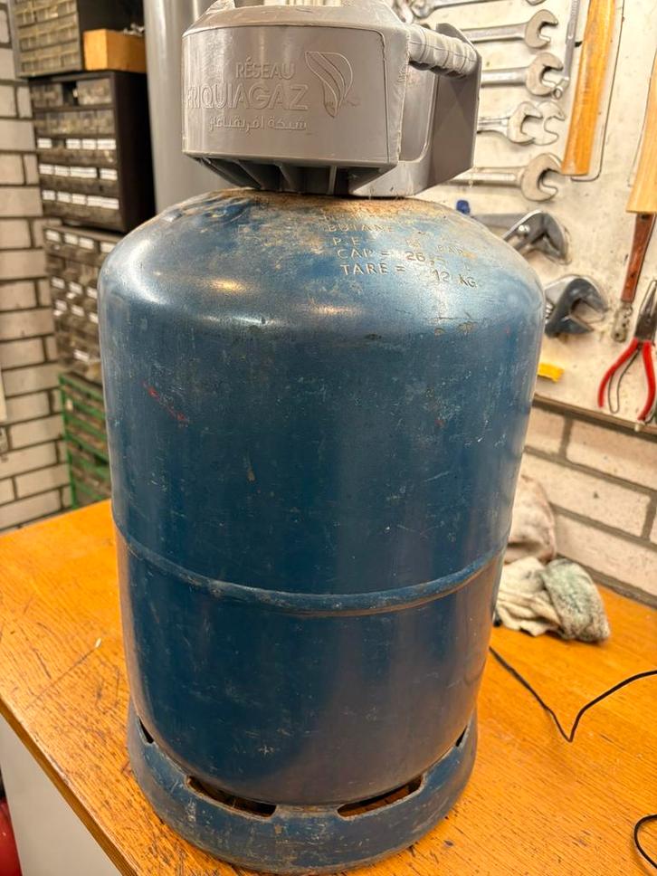 Marokkaanse gasfles 12 kg butaan, Caravans en Kamperen, Camper-accessoires, Gebruikt, Ophalen of Verzenden