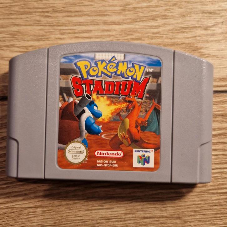 Pokemon stadium Nintendo 64, Spelcomputers en Games, Games | Nintendo 64, Zo goed als nieuw, Role Playing Game (Rpg), 1 speler