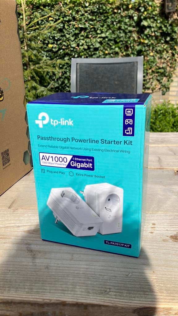 Wifi versterker TP-Link TL-PA7017P kit nieuw in doos, Ophalen of Verzenden, Nieuw
