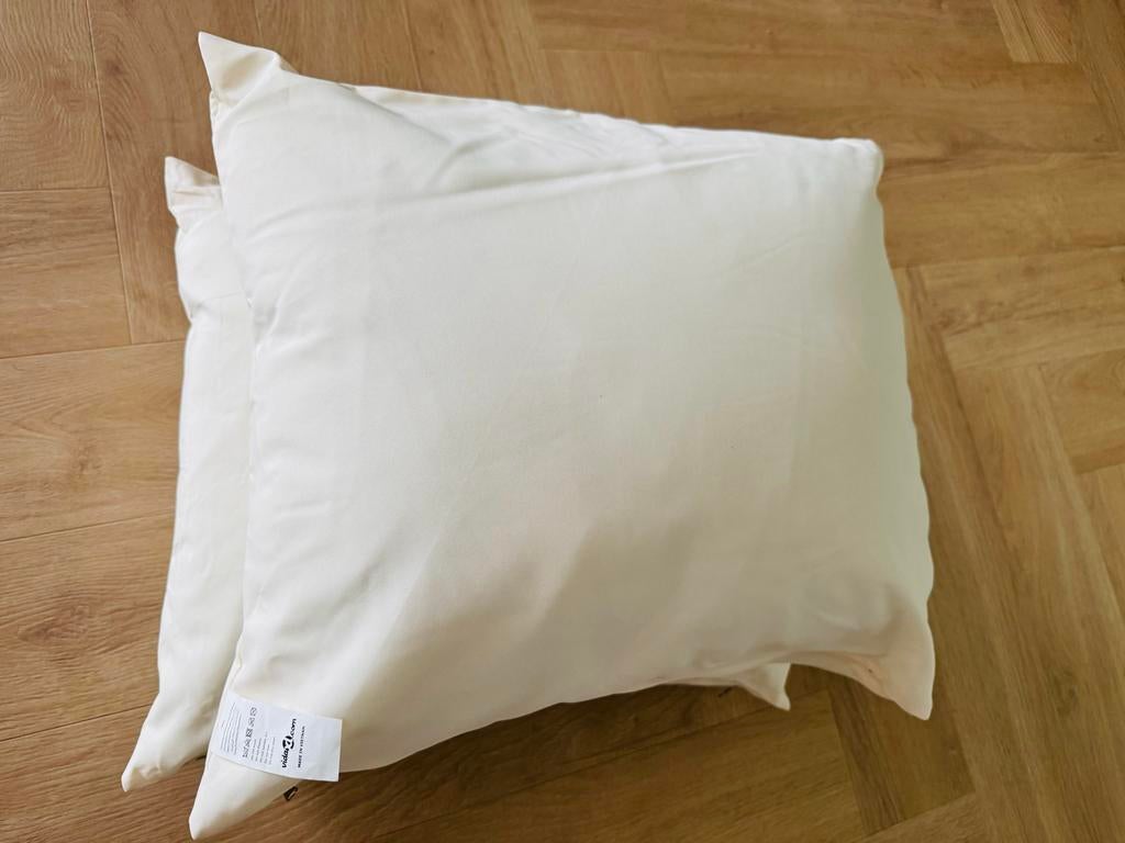 Tuinkussens 60x50 cm - Beige/Gebroken Wit - Nieuw, Ophalen of Verzenden, Nieuw, Beige, Rechthoekig