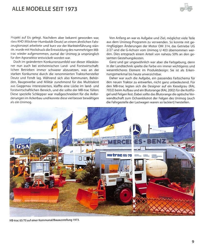 MB-TRAC Alle Modelle seit 1973, Verzenden, Nieuw, Peter Schneider, Tractor en Landbouw