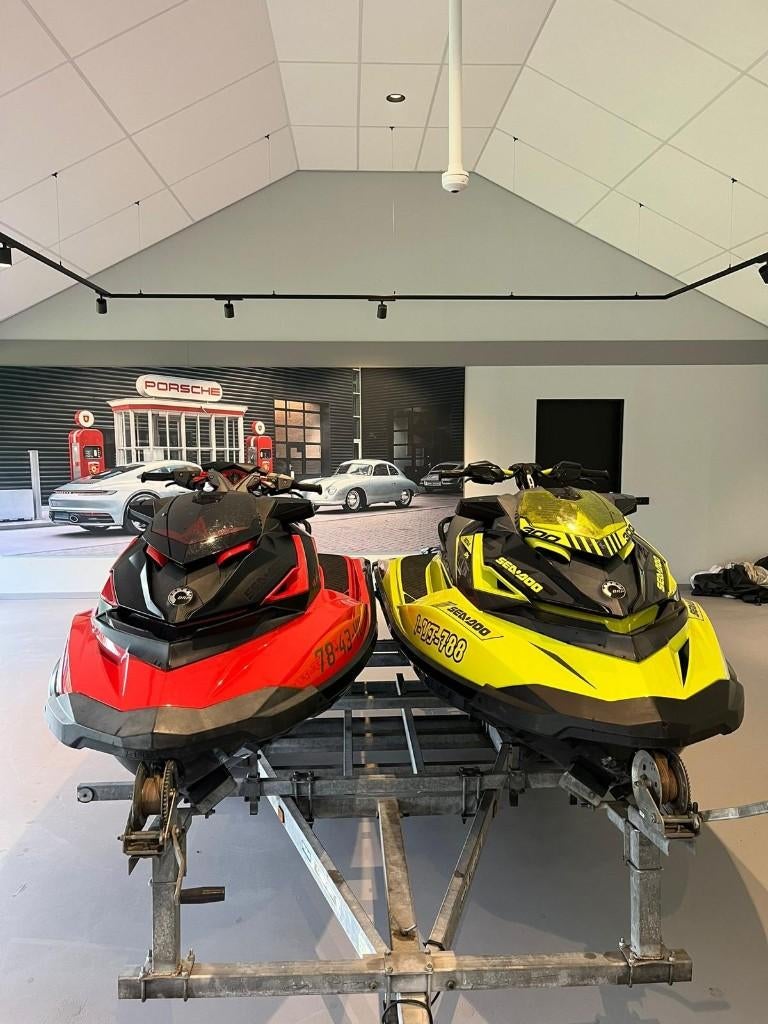 2x Sea-Doo RXP-X RS300 & RXP300 met trailer, Watersport en Boten, Jetski's en Waterscooters, Ophalen, Gebruikt, Benzine, 200 pk of meer