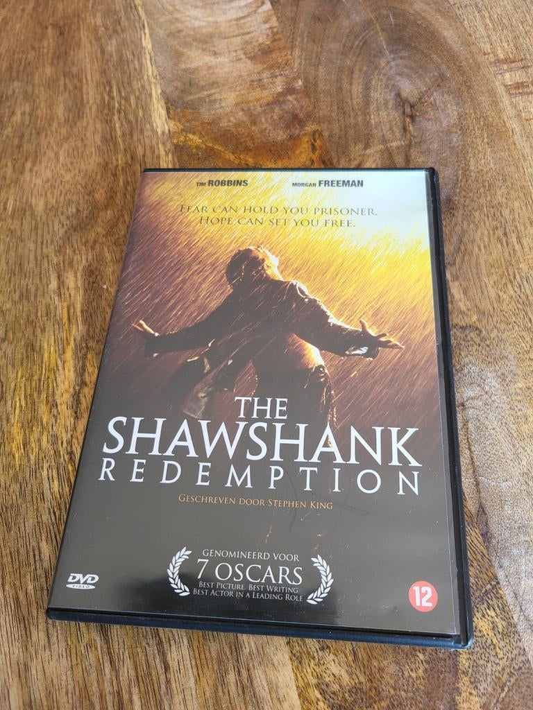 The Shawshank Redemption DVD - Klassiek Drama, Vanaf 12 jaar, Ophalen of Verzenden, Gebruikt, Drama