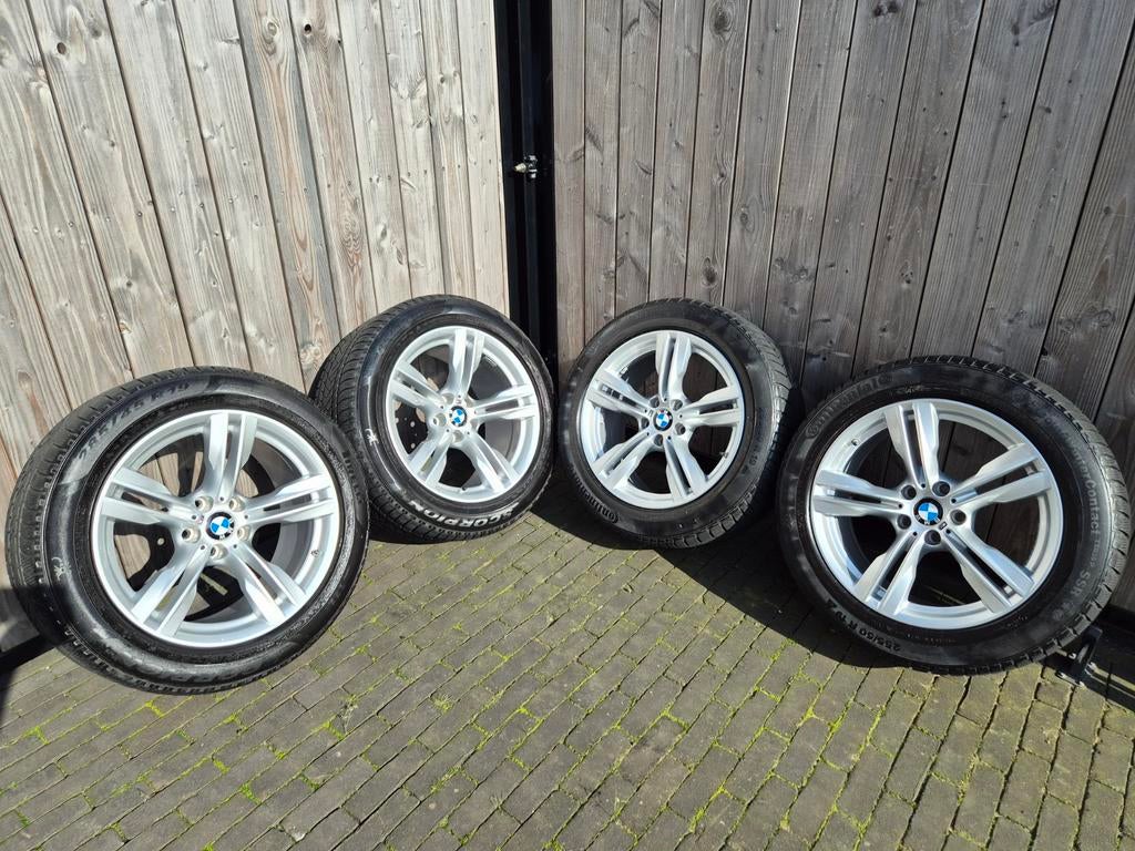 BMW X5 E70 F15 Styling 467M Breedset Winterbanden, Gebruikt, 285 mm, Banden en Velgen, Winterbanden