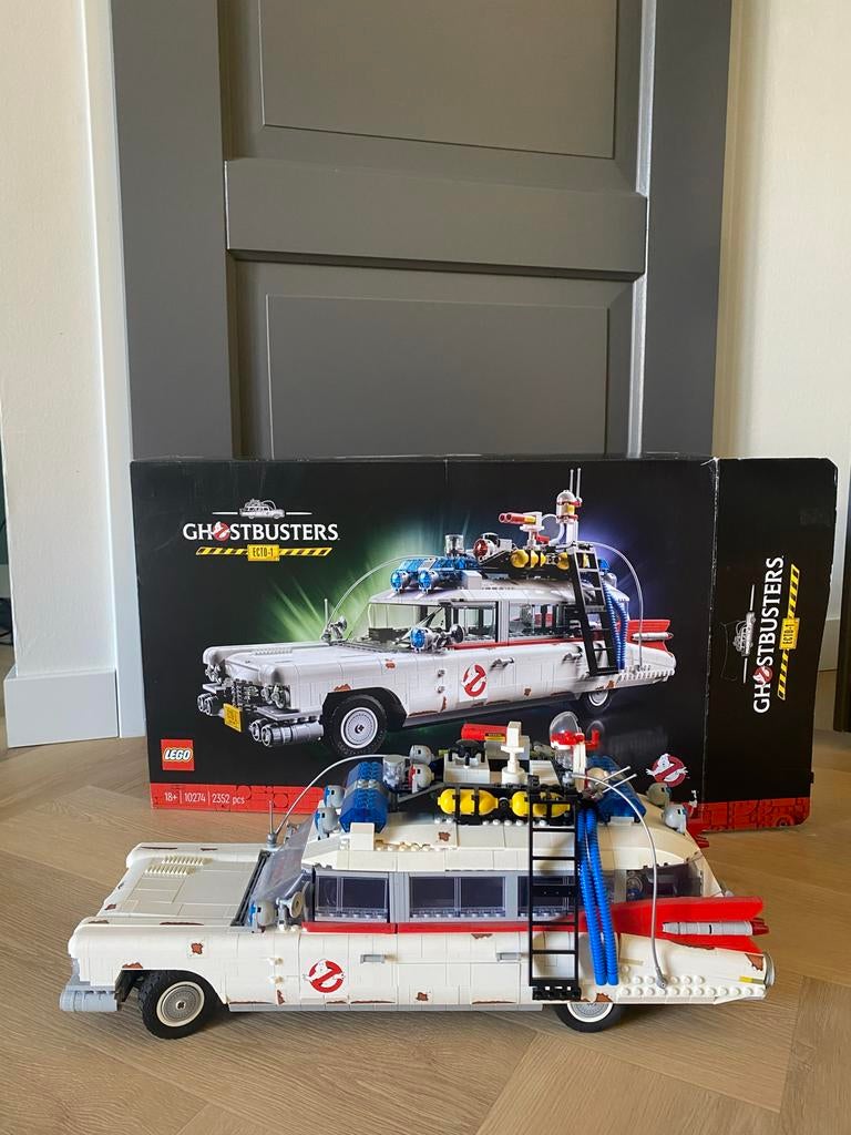 LEGO Ghostbusters Ecto-1 (10274) - Zo goed als nieuw, Ophalen, Zo goed als nieuw, Overige merken