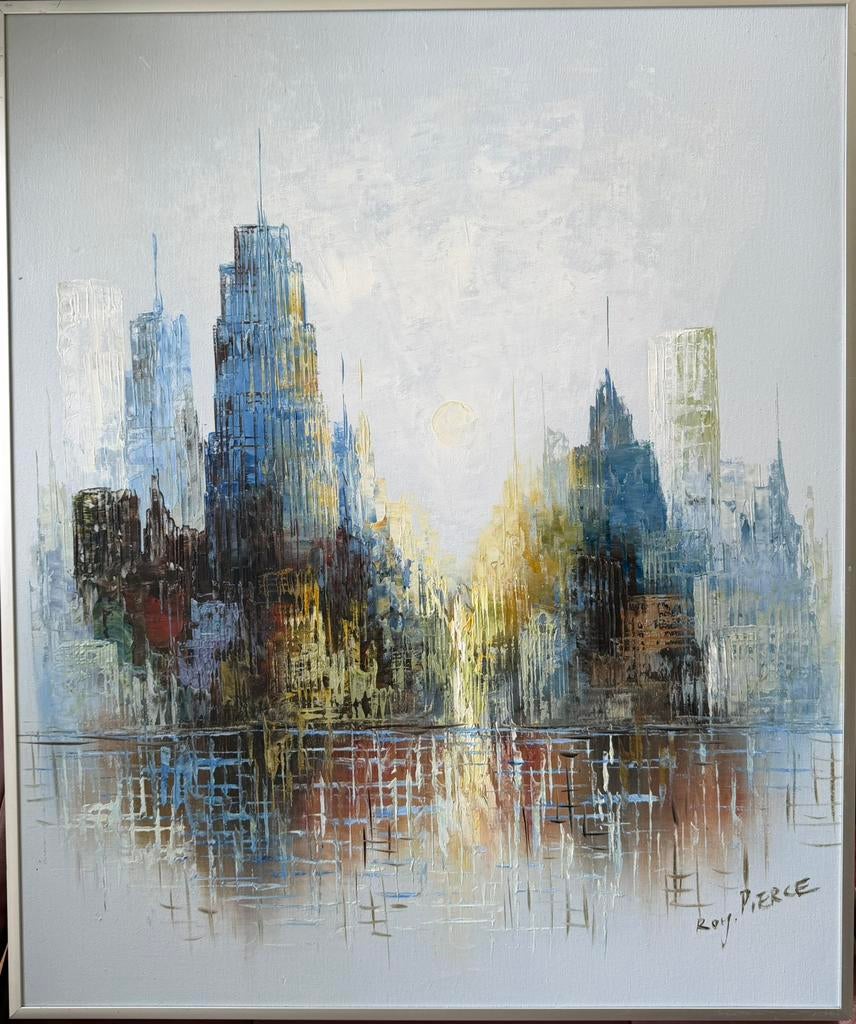 Roy Pierce - cityscape, Ophalen of Verzenden