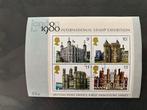 Engeland 1980 Blok Stamp show, Verzenden, Gestempeld