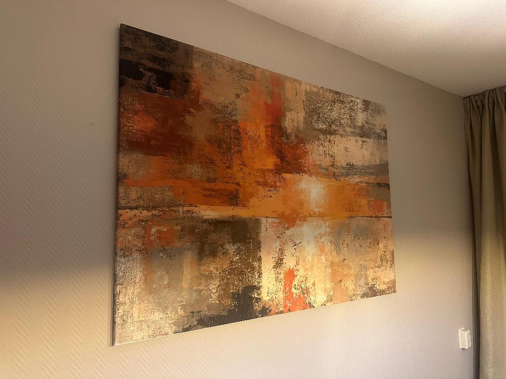Canvas schilderij, Huis en Inrichting, Woonaccessoires | Schilderijen, Tekeningen en Foto's, Ophalen, Zo goed als nieuw, Schilderij