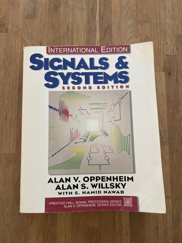 Signals & Systems - Alan V. Oppenheim (2nd Edition), Ophalen of Verzenden, Beta, Gelezen, WO