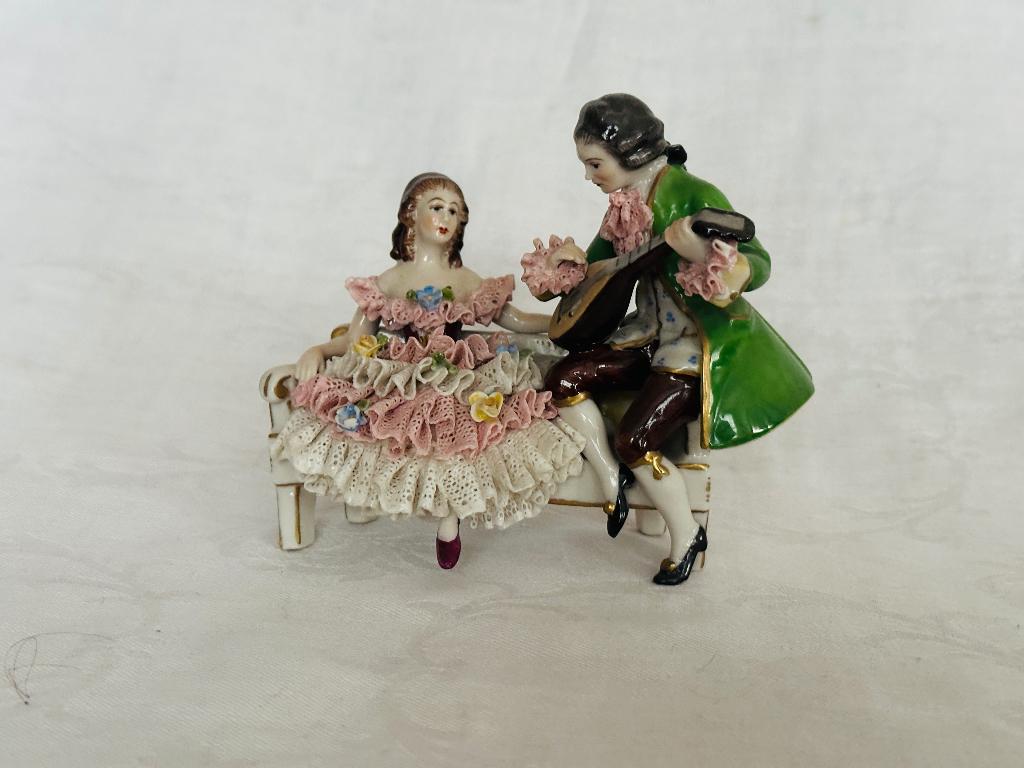 Collectie Duitse porseleinen figuren – Dresdner Art, Ophalen of Verzenden