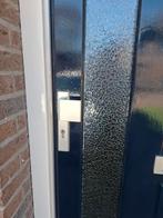 Hardhouten Voordeur met Beslag en 3-Punts Sluiting, Ophalen, Gebruikt, 80 tot 100 cm, Buitendeur