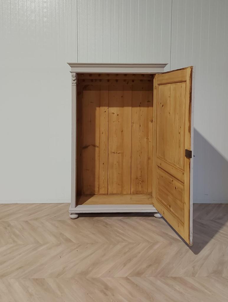 Landelijke klassieke kast, eendeurs, legkast, linnenkast, Ophalen of Verzenden