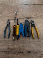 Ziggo coax gereedschap set - Kniptang, stript en krimptang, Ophalen, Gebruikt