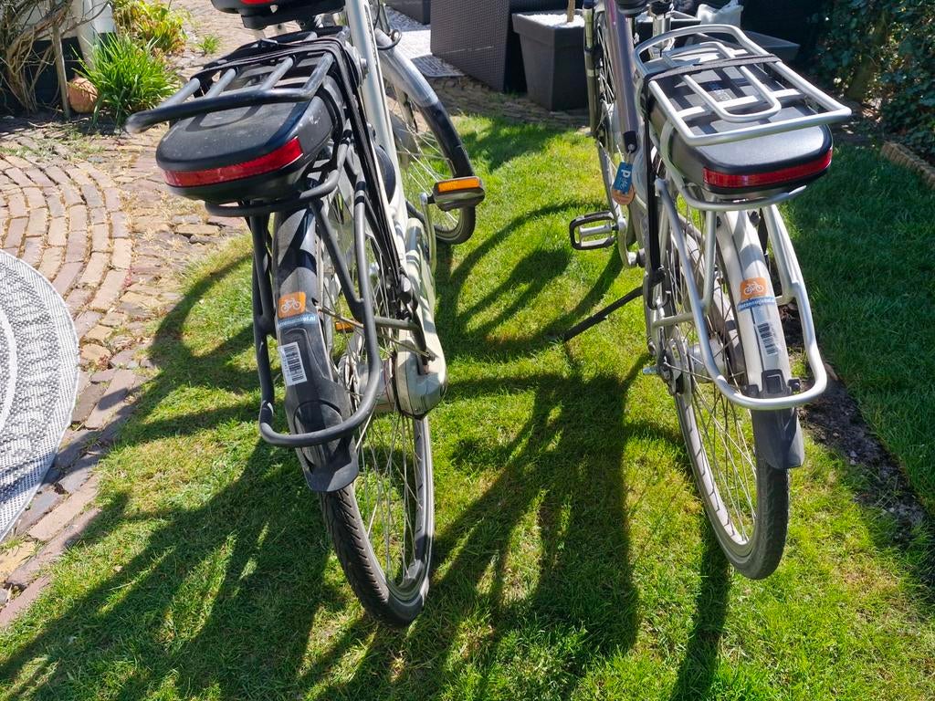 2 Batavus E-bikes: Alegro Ergo & Monaco Damesfietsen, Fietsen en Brommers, Elektrische fietsen, Gebruikt, Batavus, Ophalen of Verzenden