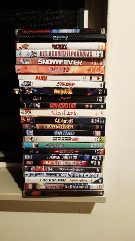 160 dvd's origineel, Vanaf 12 jaar, Ophalen, Zo goed als nieuw