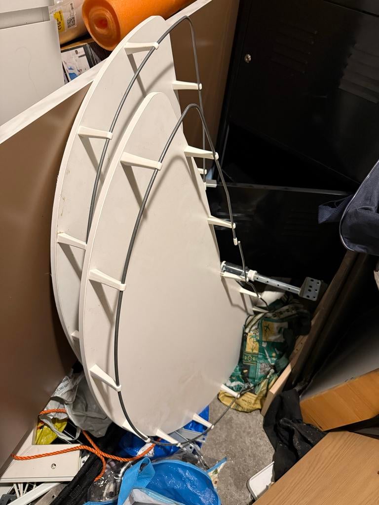 Utrusta inrichting onderhoekkast, uittrekbaar, 128 cm, Ophalen, Gebruikt