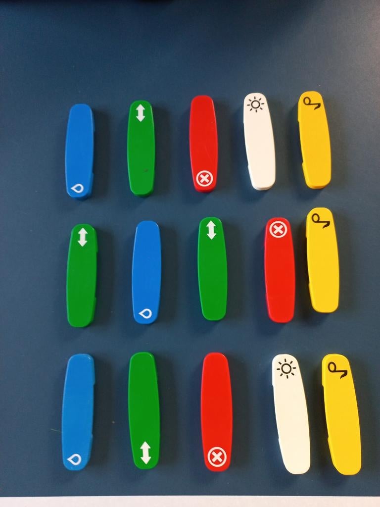 Set van 5 codestenen voor de duplo trein, Ophalen of Verzenden, Gebruikt