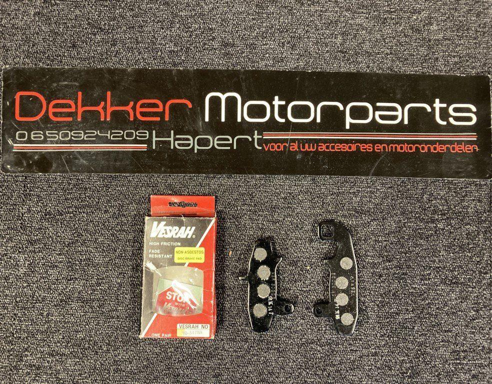 Vesrah voorzijde remblokken VD-347/NA DR650 DR750 DR800, Motoren, -, -, Nieuw, Ophalen of Verzenden