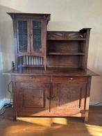 Stijlvolle eiken buffetkast stijl art nouveau/jugendstil, Antiek en Kunst, Antiek | Meubels | Kasten, Ophalen