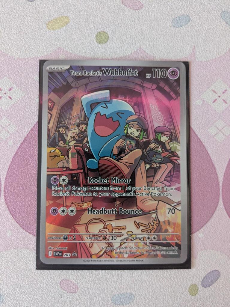(PROMO) Wobbuffet 203 Pokemon kaart, Ophalen, Nieuw, Losse kaart, Foil