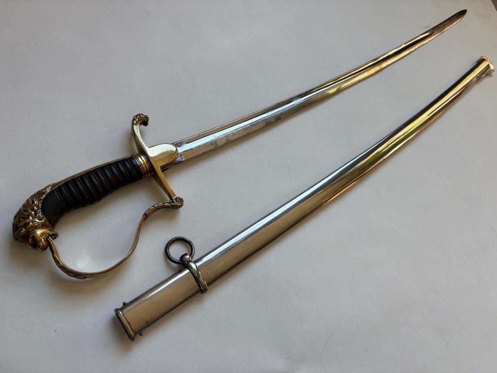 Sabel M.1912 | NV Officieren Kleermakerij De Eendracht, Ophalen, Landmacht, Nederland, Zwaard of Sabel