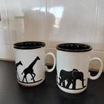 Twee Just Mugs mokken met dierenprint, Ophalen of Verzenden