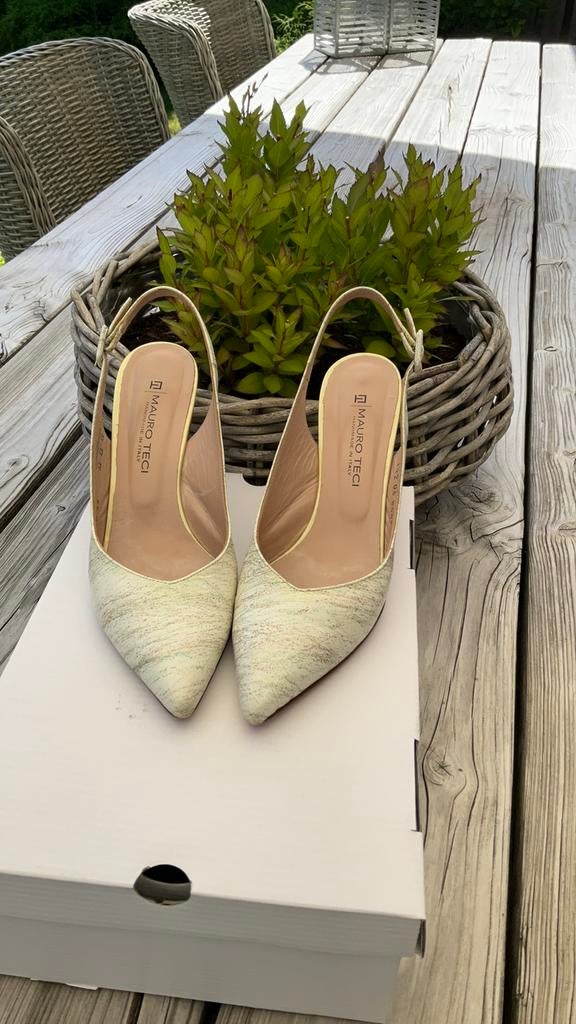 Mauro Teci schoenen! Handgemaakt, Ophalen of Verzenden, Zo goed als nieuw, Pumps