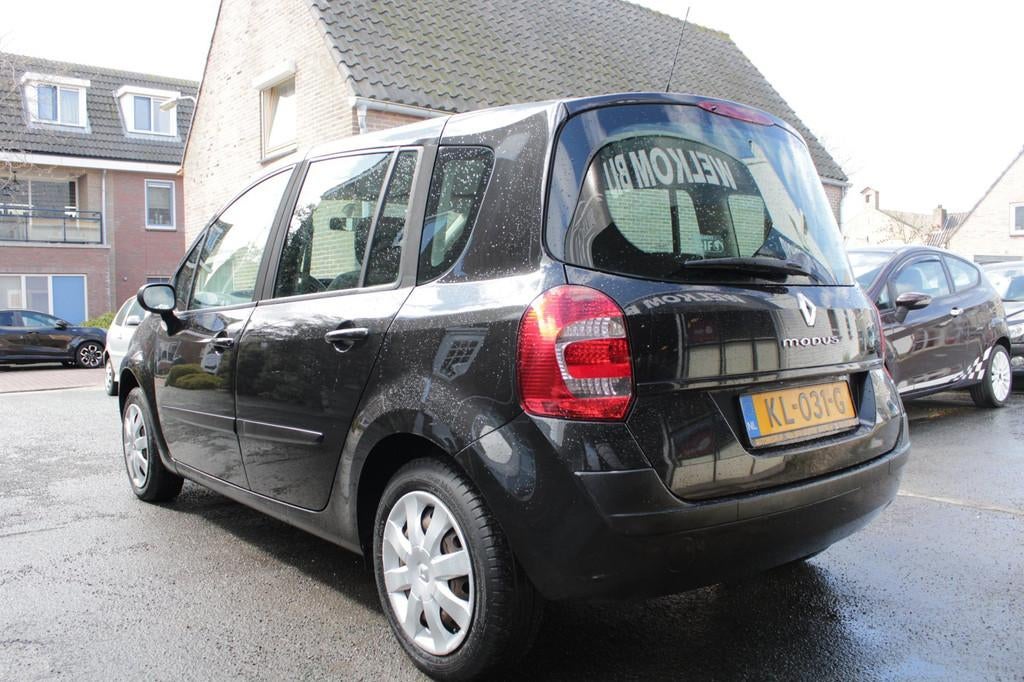 Renault Grand Modus 1.2-16V Expression | Airco | Elec ramen, Voorwielaandrijving, Stof, Gebruikt, Zwart