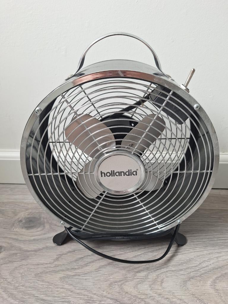 Hollandia ventilator met 2 standen, Witgoed en Apparatuur, Ventilatoren, Gebruikt, Tafelventilator, Ophalen