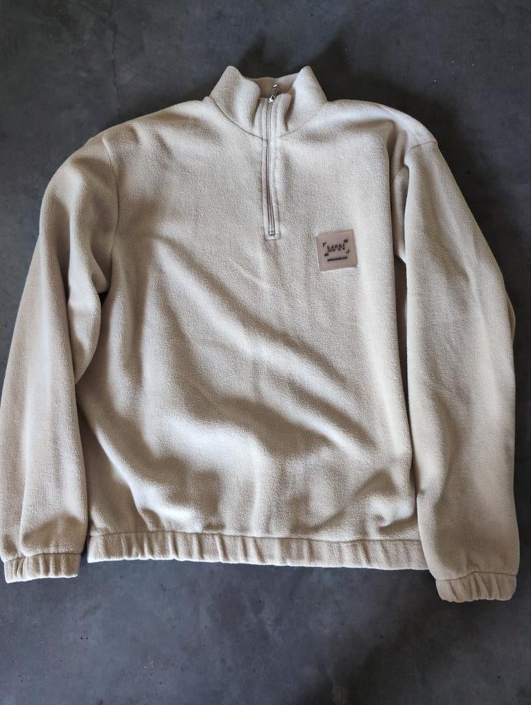 Fleece trui Boohooman maat XS met rits bij kraag, Ophalen of Verzenden, Zo goed als nieuw, Maat 46 (S) of kleiner