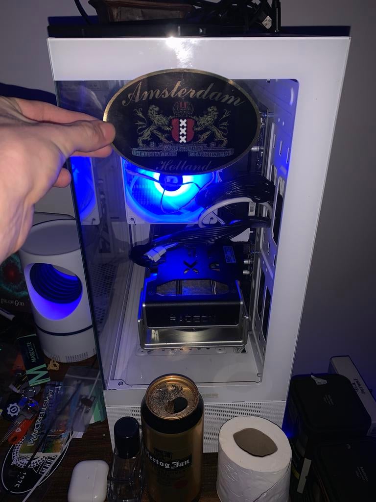 RX6750 12GB RYZEN 7500f 32GB RAM, Ophalen of Verzenden, Zo goed als nieuw, 4 Ghz of meer, SSD