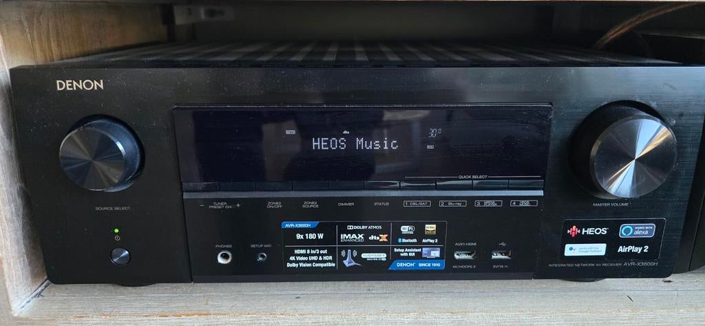 Denon AV-Receiver AVR-X3600H + GRATIS6.1 Infinity speakerset, Audio, Tv en Foto, Stereo-sets, Ophalen, Zo goed als nieuw, Speakers