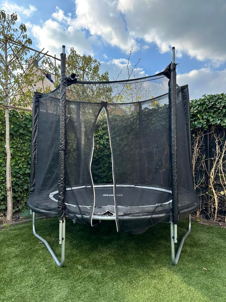 Salta Premium Black Edition trampoline 213 cm., Kinderen en Baby's, Speelgoed | Buiten | Trampolines, Gebruikt, Ophalen