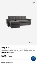 Jysk Vejlby slaapbank - zo goed als nieuw, Ophalen, Zo goed als nieuw, Grijs