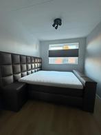 Boxspring met tvkast, Ophalen of Verzenden, Gebruikt, Tweepersoons, 180 cm