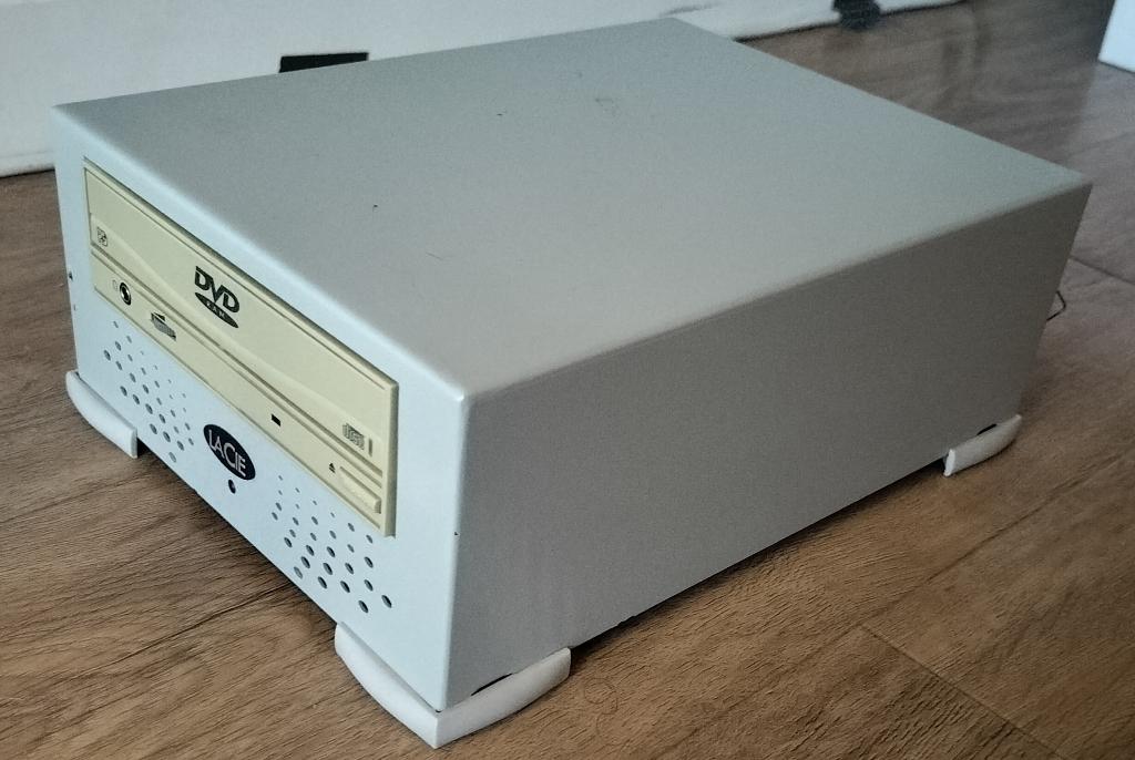 LaCie externe SCSI DVD-RAM/DVD-ROM 5,2Gb inclusief media, Ophalen, Gebruikt, Extern, Dvd