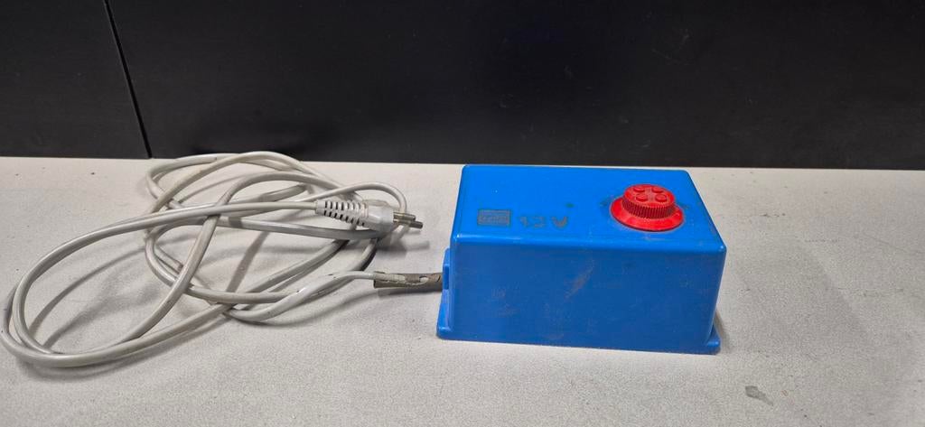 LEGO 741 Transformator 12V - Vintage Blauw, Kinderen en Baby's, Speelgoed | Duplo en Lego, Ophalen, Gebruikt, Accessoire, Lego