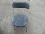 Klapstoelen in opslagkar 300 st, Ophalen, Gebruikt, Klapstoel, Grijs
