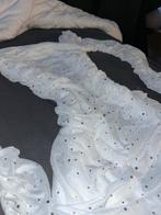 Wit jurkje met glitters, Wit, Nieuw, Ophalen of Verzenden, Maat 36 (S)