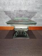 Antieke bronzen Chinese buitenlampen Amsterdam, jaren '30, Ophalen of Verzenden