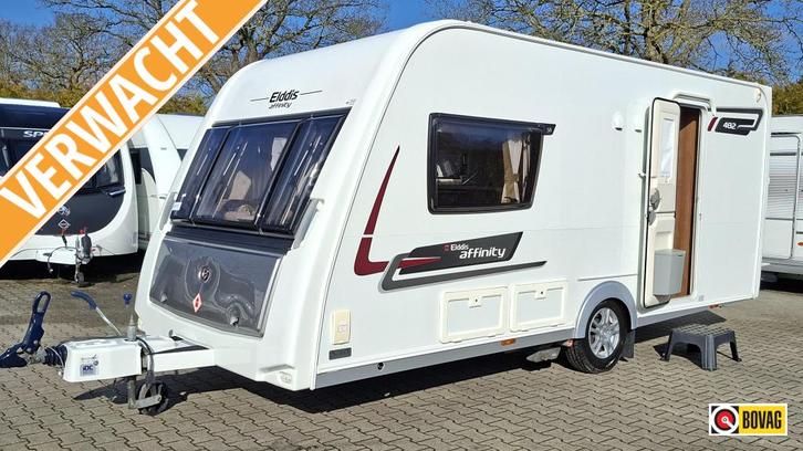 Elddis Affinity 482 incl. Mover en Luifel !, Caravans en Kamperen, Caravans, Bedrijf, tot en met 2, 1000 - 1250 kg, Standaardzit